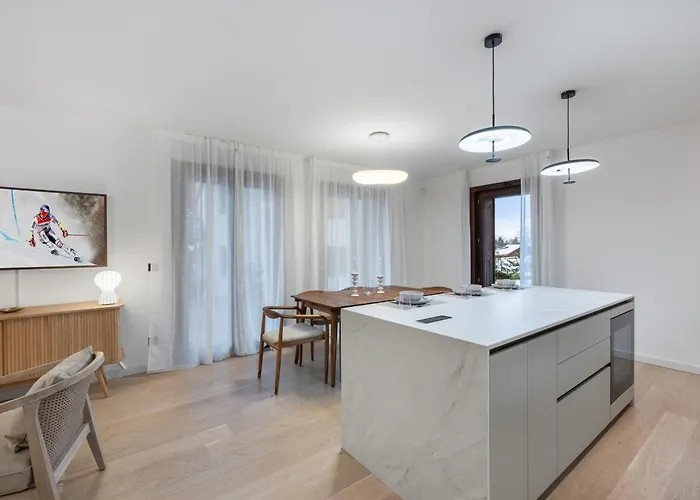 Spacieux Moderne A Megeve, 6 Personnes - Fr-1-569-129 * موجوف